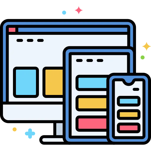 Website design service icon – creative web design Yadgir